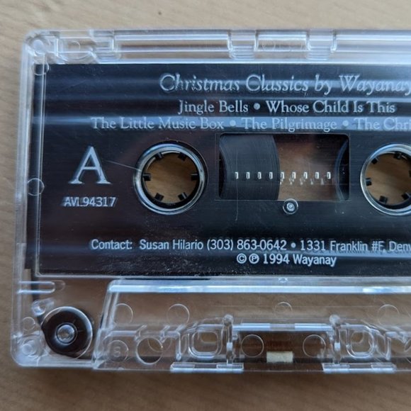 Vintage Wayanay - Christmas Classics - Cassette Tape c 1994 - Picture 6 of 7
